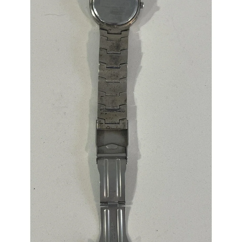 Vintage Fossil Batman Watch Warner Bros Studio Store Rare 2000 Stainless Steel